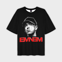 Мужская футболка oversize 3D Eminem