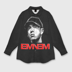 Мужская рубашка oversize 3D Eminem