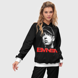 Женский костюм с толстовкой 3D Eminem - фото 2
