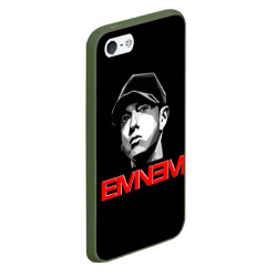 Чехол для iPhone 5/5S матовый Eminem - фото 2