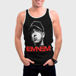 Мужская майка 3D Eminem - фото 2