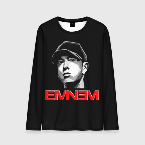 Мужской лонгслив 3D Eminem, цвет 3D печать