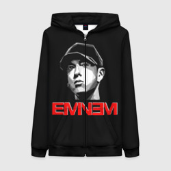 Женская толстовка 3D на молнии Eminem