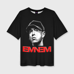 Женская футболка oversize 3D Eminem