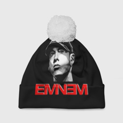 Шапка 3D c помпоном Eminem