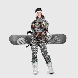 Накидка на куртку 3D Дискография Eminem - фото 2