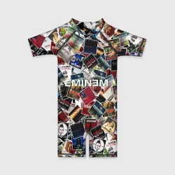 Детский купальный костюм 3D Дискография Eminem