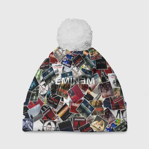 Шапка 3D c помпоном Дискография Eminem
