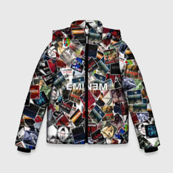 Зимняя куртка для мальчиков 3D Дискография Eminem