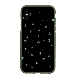 Чехол для iPhone XS Max матовый Witchersigns