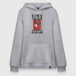 Худи SuperOversize хлопок Old School Rugby