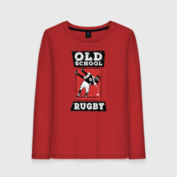 Женский лонгслив хлопок Old School Rugby