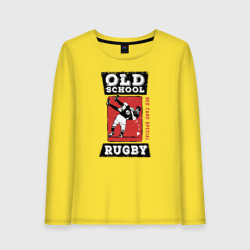 Женский лонгслив хлопок Old School Rugby