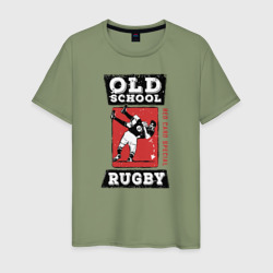 Мужская футболка хлопок Old School Rugby