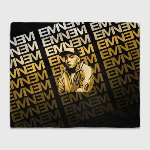 Плед 3D Eminem, цвет 3D (велсофт)