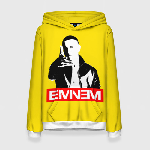 Женская толстовка 3D Eminem, цвет 3D печать