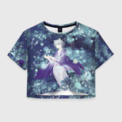 Женская футболка Crop-top 3D Tomoe Kamisama