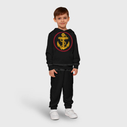 Детский костюм с толстовкой 3D ВМФ - фото 2