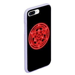 Чехол для iPhone 7Plus/8 Plus матовый Стальной алхимик Fullmetal Alchemist +спина - фото 2