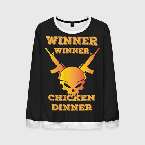 Мужской свитшот "Winner Chicken Dinner" .