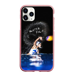 Чехол для iPhone 11 Pro Max матовый Water polo