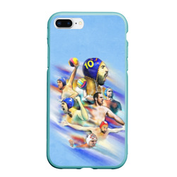 Чехол для iPhone 7Plus/8 Plus матовый Water polo players