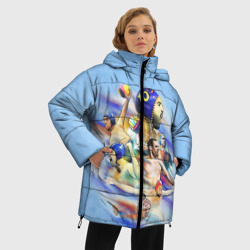 Женская зимняя куртка Oversize Water polo players - фото 2