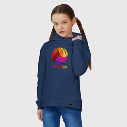 Детское худи Oversize хлопок Мяч для водного поло - фото 2
