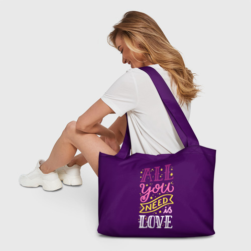 Пляжная сумка 3D Любовь - фото 6