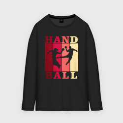 Женский лонгслив oversize хлопок Handball