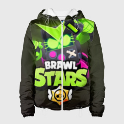Женская куртка 3D Brawl Stars Virus 8 Bit