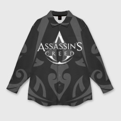 Мужская рубашка oversize 3D Assassin`s Creed