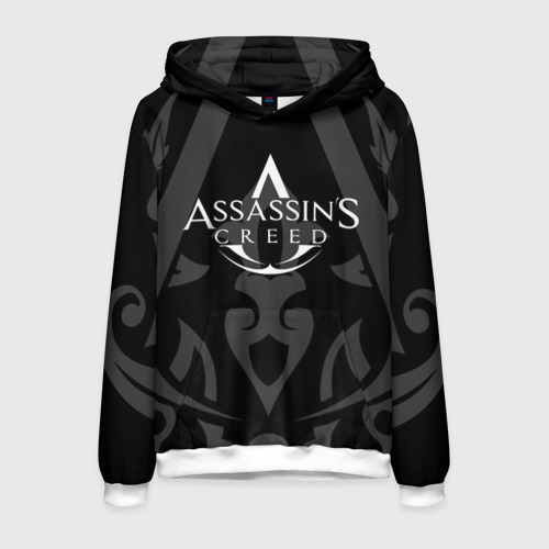 Мужская толстовка 3D Assassin`s Creed, цвет белый