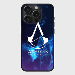 Чехол силиконовый для Apple iPhone 15 Pro матовый Assassin`S Creed ассасин С Крид