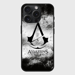 Чехол силиконовый для Apple iPhone 15 Pro матовый Assassin`s Creed