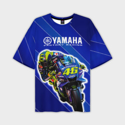 Мужская футболка oversize 3D Valentino Rossi