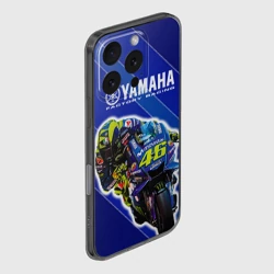 Чехол для iPhone 16 Pro силиконовый с защитой камеры Valentino Rossi - фото 2