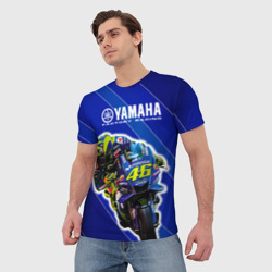 Мужская футболка 3D Valentino Rossi - фото 2