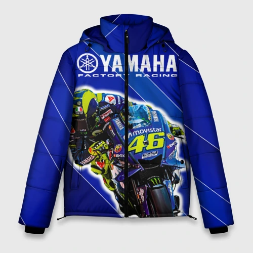 Мужская зимняя куртка 3D Valentino Rossi
