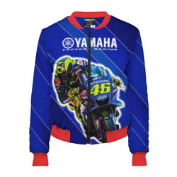 Женский бомбер 3D Valentino Rossi