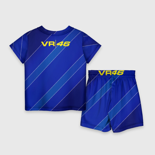 Детский костюм с шортами 3D Valentino Rossi, цвет 3D печать - фото 2