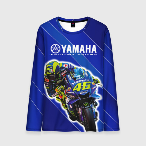 Мужской лонгслив 3D Valentino Rossi, цвет 3D печать