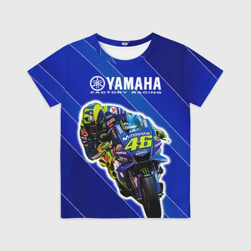 Детская футболка 3D Valentino Rossi