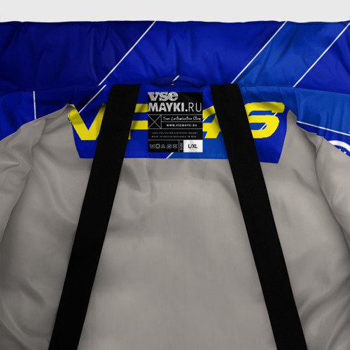 Мужская зимняя куртка 3D Valentino Rossi, цвет светло-серый - фото 7