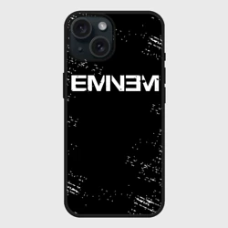 Чехол силиконовый для Apple iPhone 15 матовый Eminem