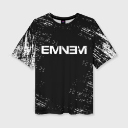 Женская футболка oversize 3D Eminem