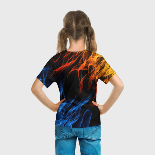 Детская футболка 3D Portal, цвет 3D печать - фото 6