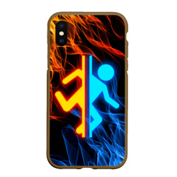 Чехол для iPhone XS Max матовый Portal