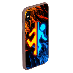 Чехол для iPhone XS Max матовый Portal - фото 2