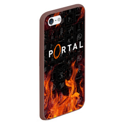 Чехол для iPhone 5/5S матовый Portal - фото 2